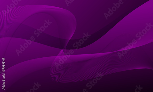 violet purple curve wave lines abstract background