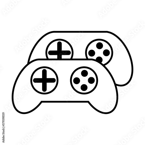 png image of video game controller icon with transparent background photo