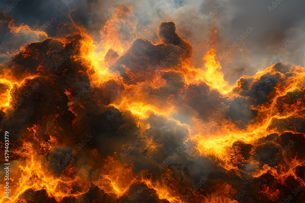 fire in the fireplace. Abstract hottest fire background, fireblast in the wallpaper. Fire with smoke fire in the fireplace. Abstract hottest fire background, fireblast in the wallpaper. Fire with smoke