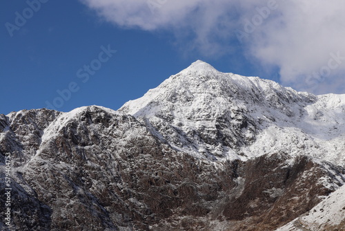 Snowdon, Snowdonia wales winter