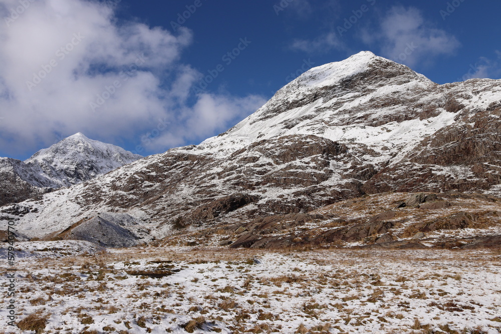 Snowdon, Snowdonia wales winter