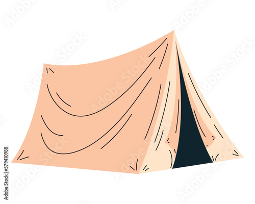 beige camping tent