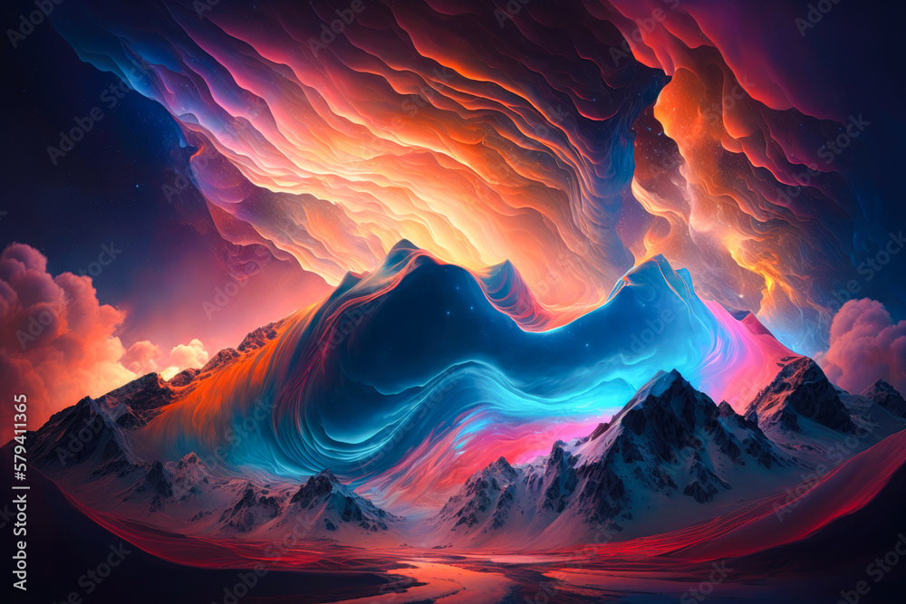 world where light and energy interact in unique and beautiful ways