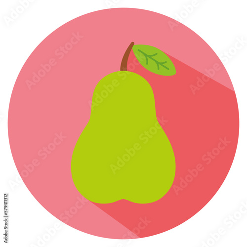 Pear icon PNG image with transparent background photo