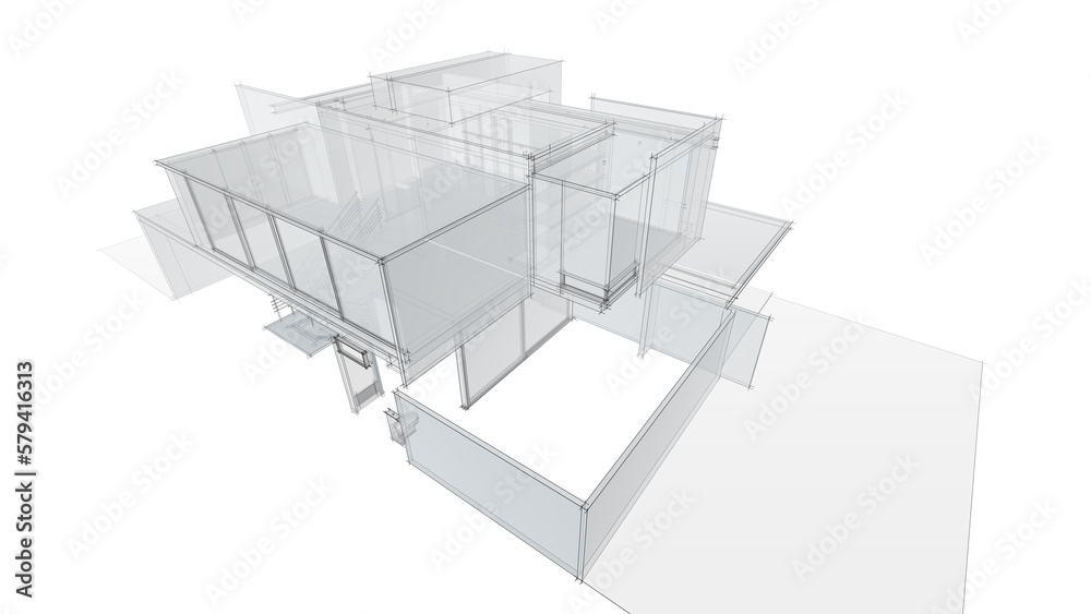 3d model house
