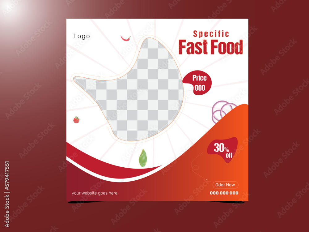 Restaurant food menu Social Media Post Design,food design template for ...