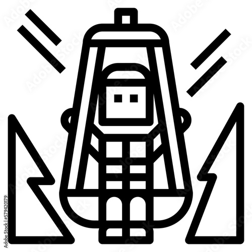 ziprider line icon style