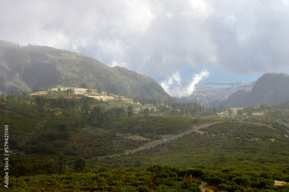 Cloudscape above the Pico do Arieiro mountains