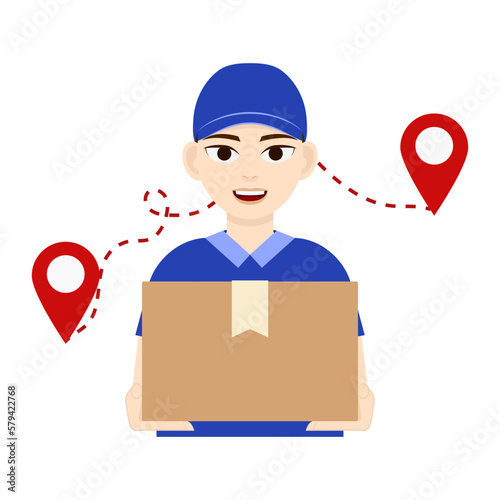 Deliveryman, courier