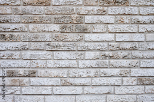 White wash brick wall texture