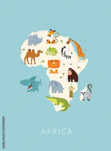 Print. Vector poster 
