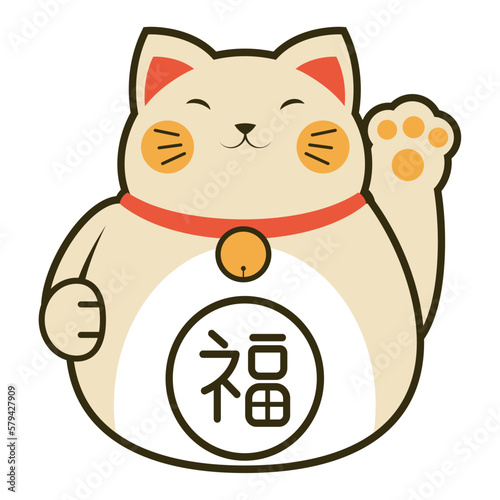 japanese cat lucky character