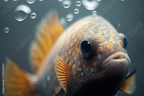 An underwater exploration of fish and their habitat - Generative AI