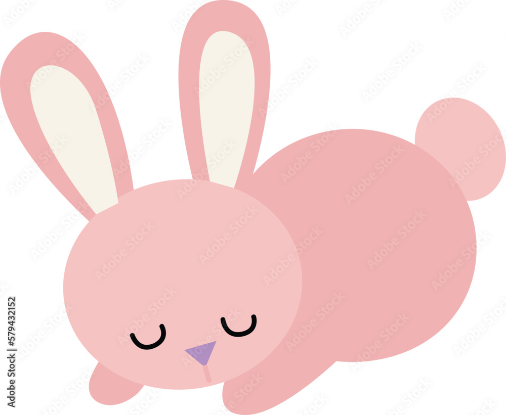 easter eggs bunny vector design