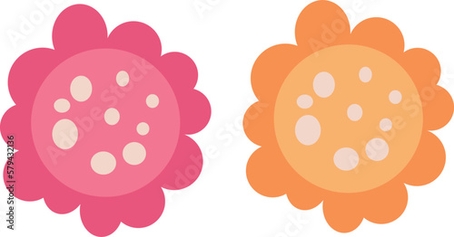 easter eggs bunny vector design