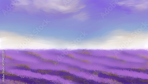 A lavender background with a subtle cloud texture. Generative AI