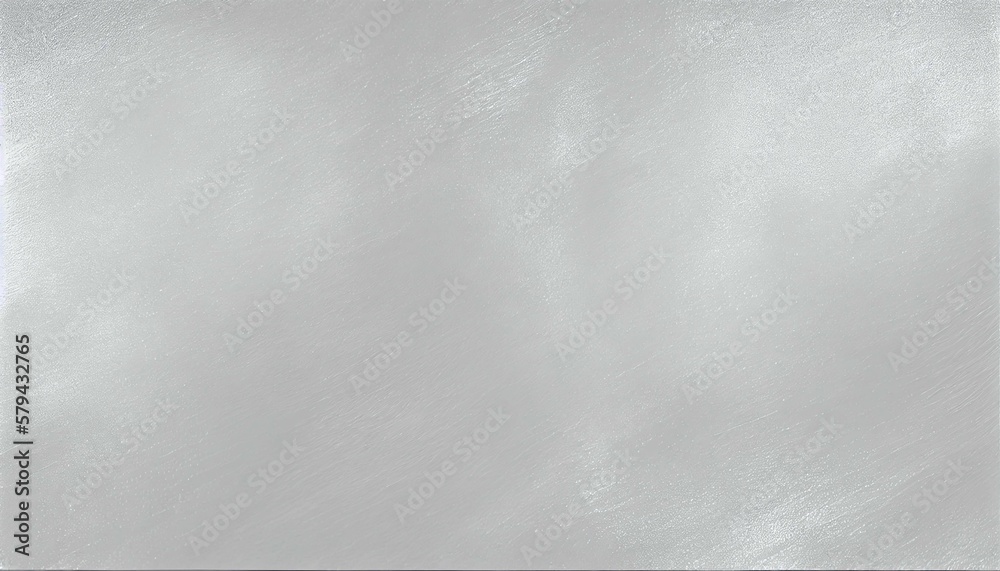 Naklejka premium A plain silver gray background with a subtle noise effect and metallic highlights. Generative AI