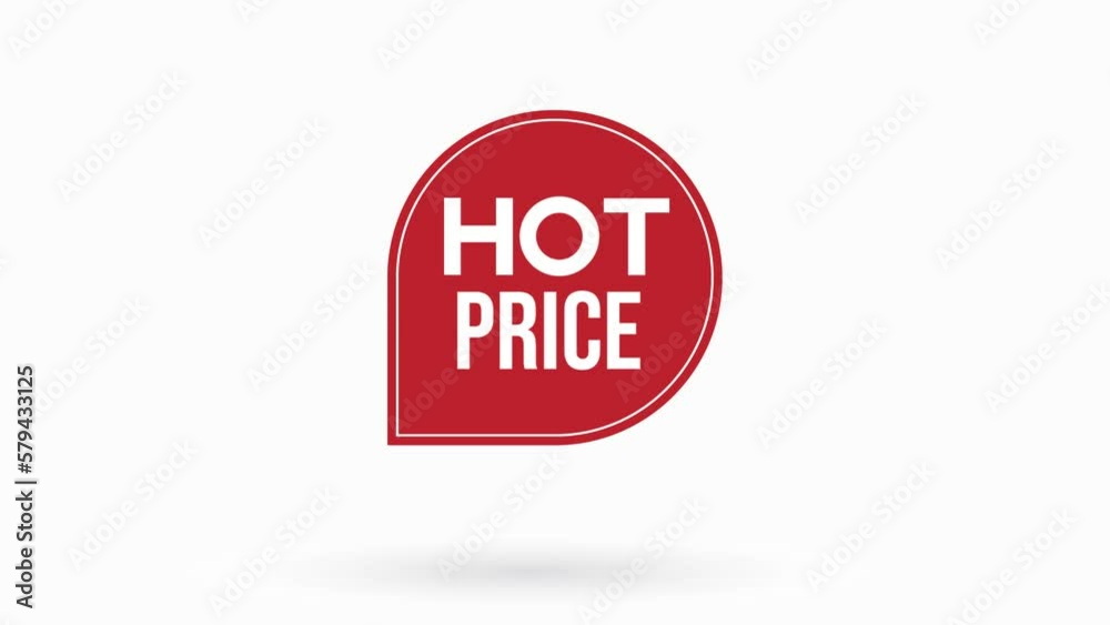 Label animation Hot price animation Label animation Hot price animation