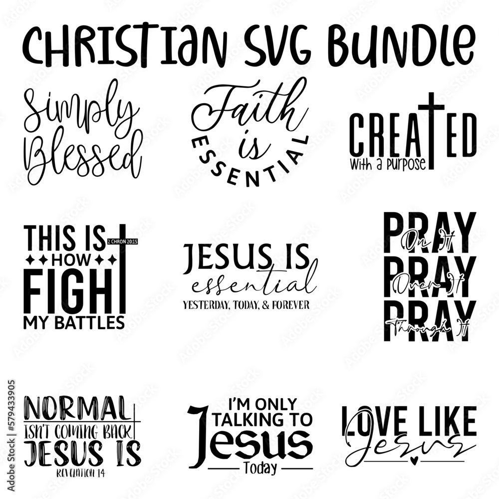 Christian SVG Bundle Christian SVG Bundle