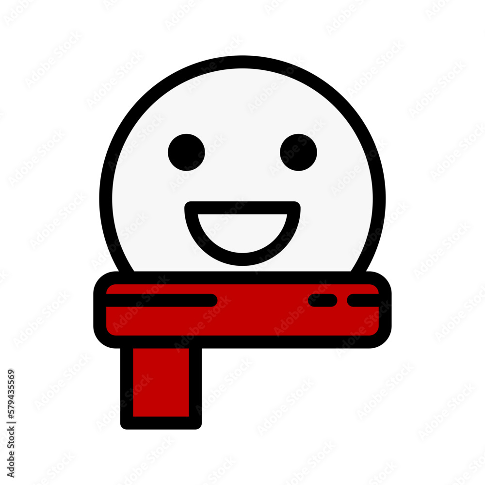 Naklejka premium icon Christmas, winter, editable file vector and color