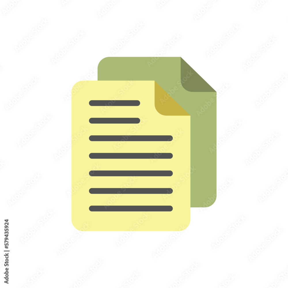 paper icon design vector template paper icon design vector template