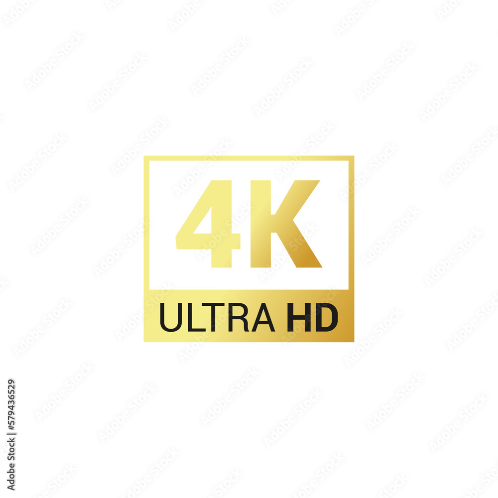 4K Ultra HD video resolution png icon 4K Ultra HD video resolution png icon
