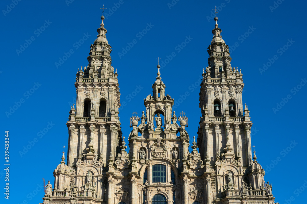 Santiago de Compostela Cathedral towers