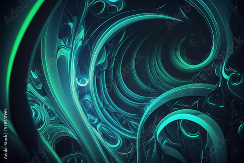abstract background with circles