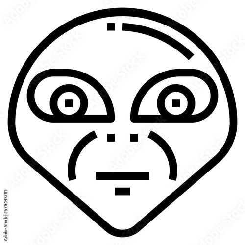 alien icon style