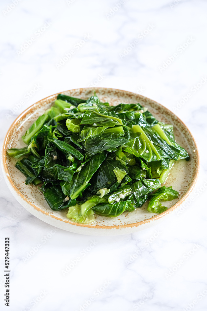 stir fried vegetables in ceramic plate stir fried vegetables in ceramic plate