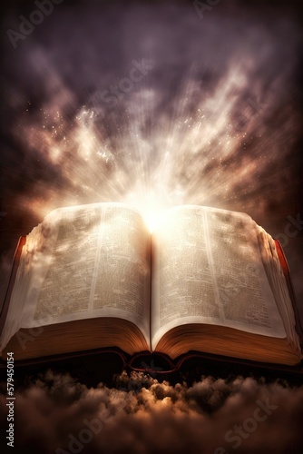 The Bible the Word of God the Gospel in the Clouds of Heaven Way to Salvation