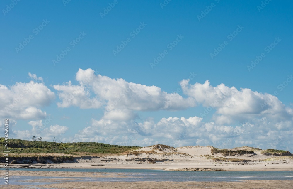 Waipu river and estuary in summer in Northland near Whangarei in New Zealand. Waipu river and estuary in summer in Northland near Whangarei in New Zealand.