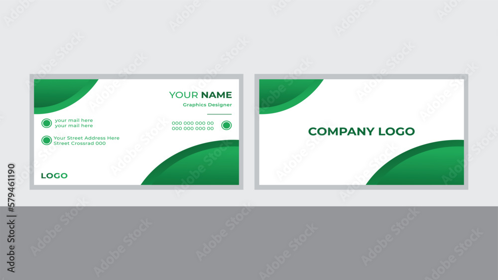 Modern Business Card - Creative and Clean Business Card Template. Modern Business Card - Creative and Clean Business Card Template.