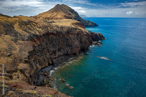 madera, madeira, góry, klif