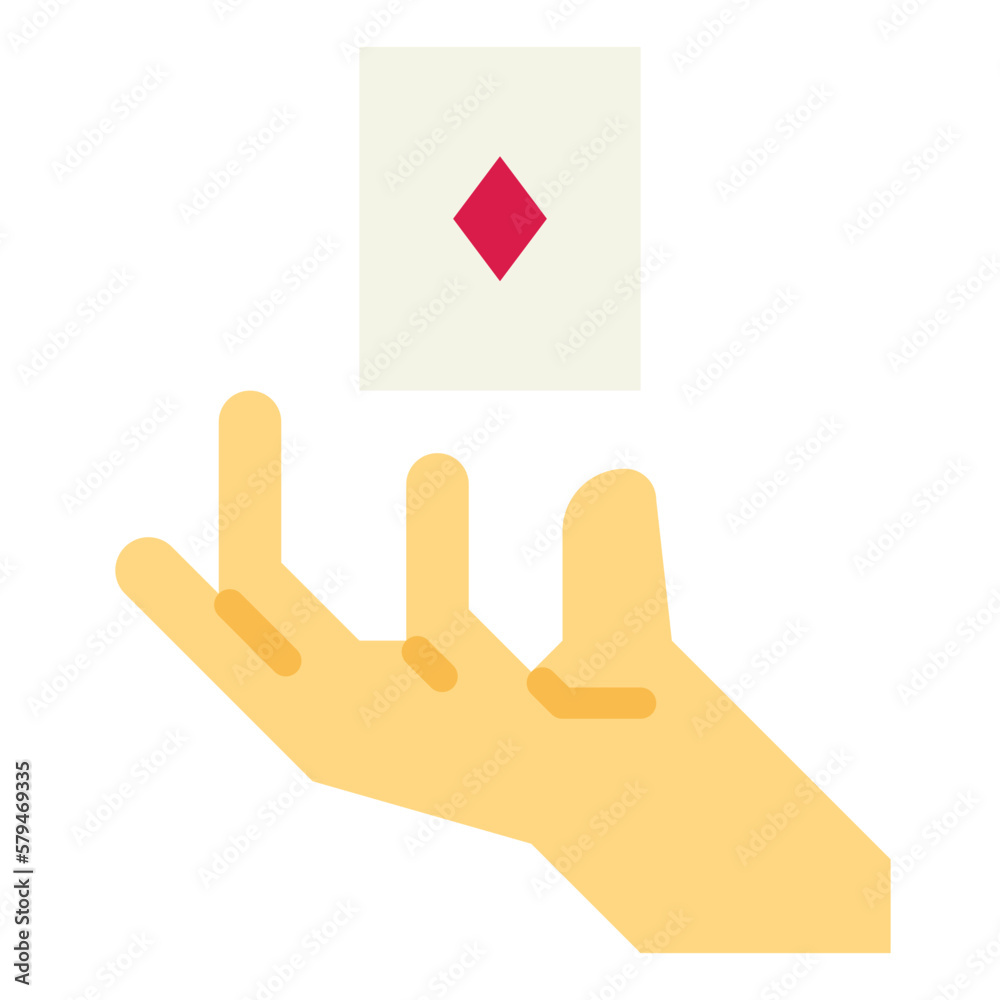 magic show flat icon style magic show flat icon style