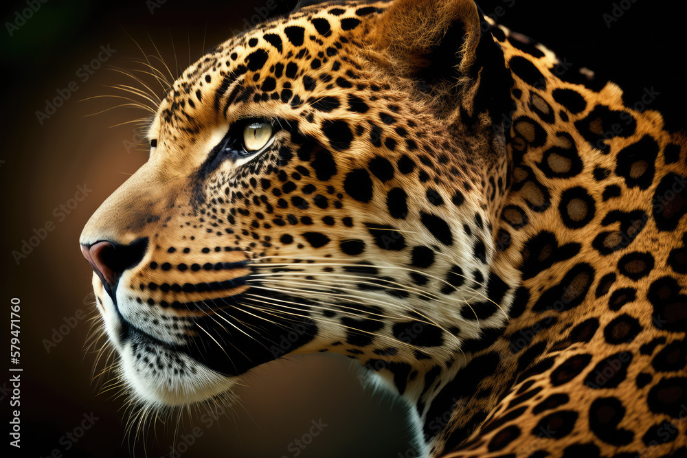 Obraz premium Closeup photography of a Jaguar