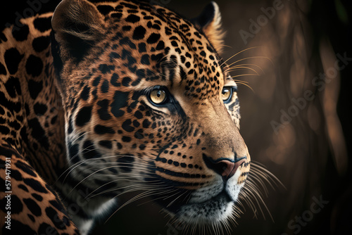 Closeup photography  of a Jaguar © DarkKnight