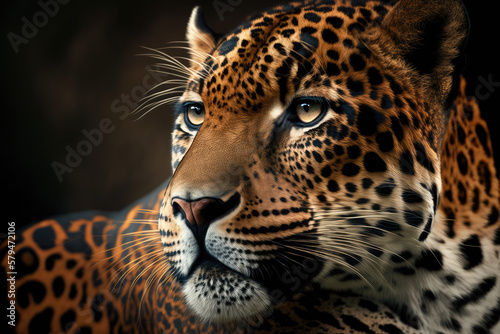 Closeup photography of a Jaguar