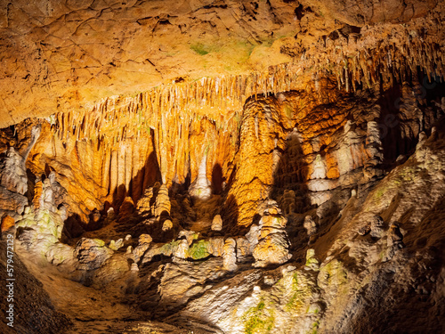 Interior view of the Meramec Caverns photo