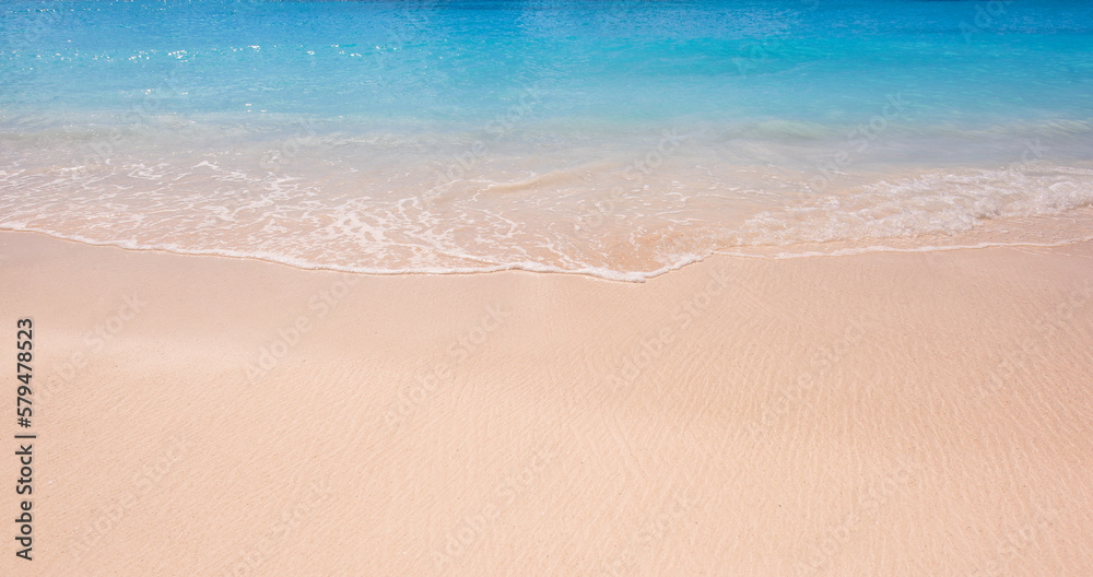 Nature landscape view of beautiful tropical beach and sea in sunny day. Beach sea space area
Nature landscape view of beautiful tropical beach and sea in sunny day. Beach sea space area