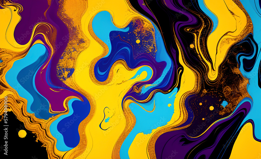 background with splashes