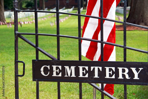 National Cemetery in Raleigh, North Carolina photo