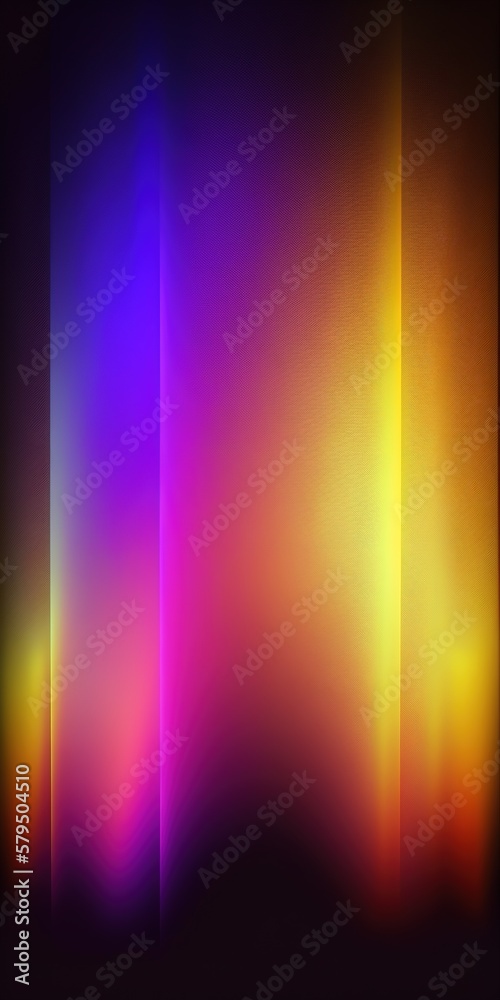 glowing neon lines on a dark background, beautiful vertical wallpaper, generative ai