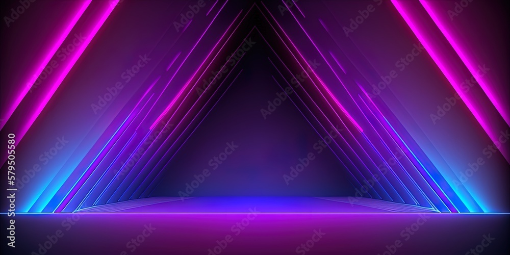 glowing neon lines on a dark background, beautiful wallpaper, generative ai glowing neon lines on a dark background, beautiful wallpaper, generative ai