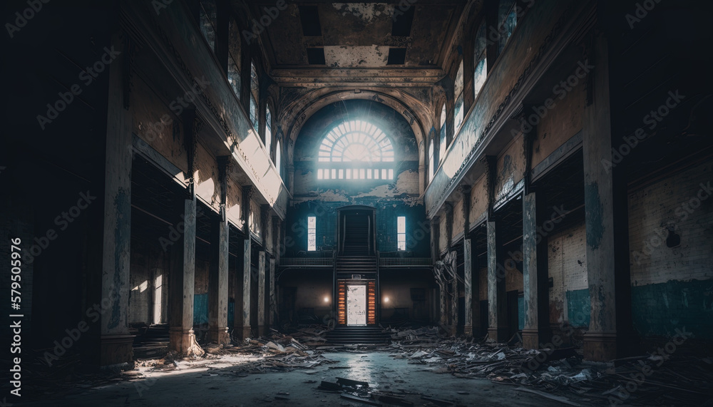 Fototapeta premium Grunge Factory Backgrounds