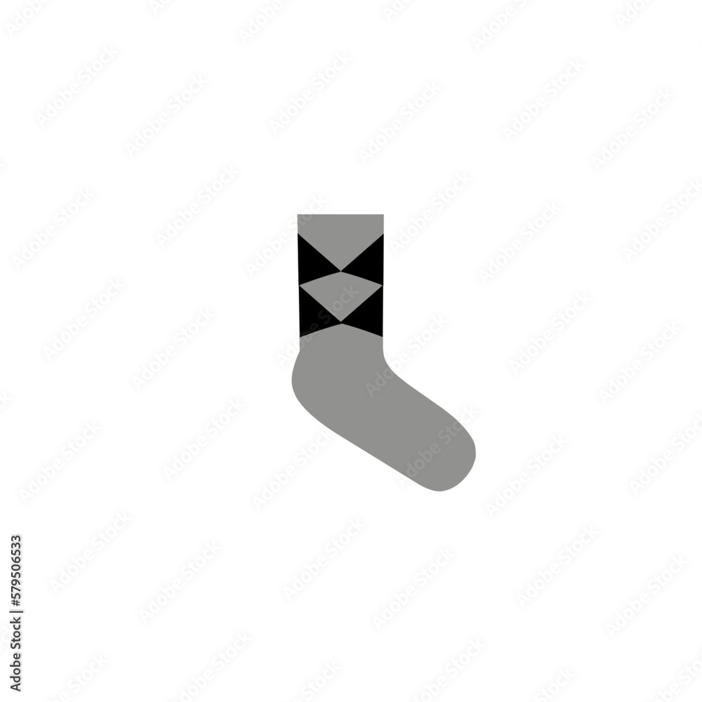 Flat Socks Vector Flat Socks Vector
