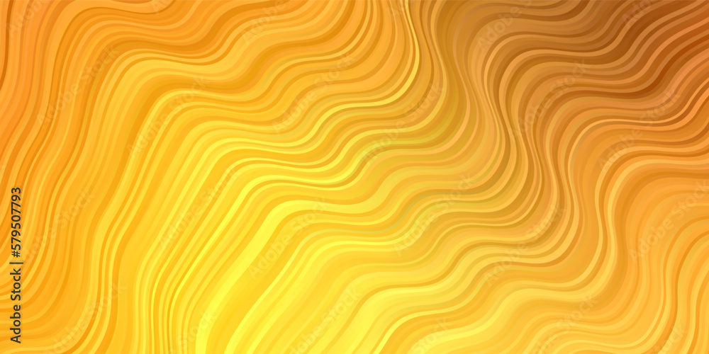 Light Green, Yellow vector background with bent lines. Light Green, Yellow vector background with bent lines.