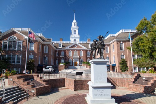 Delaware state capitol building in Dover, Delaware.