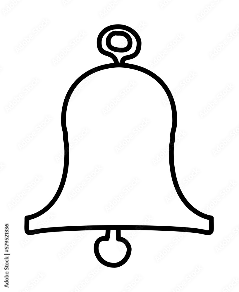 bell sketch icon illustration design art bell sketch icon illustration design art
