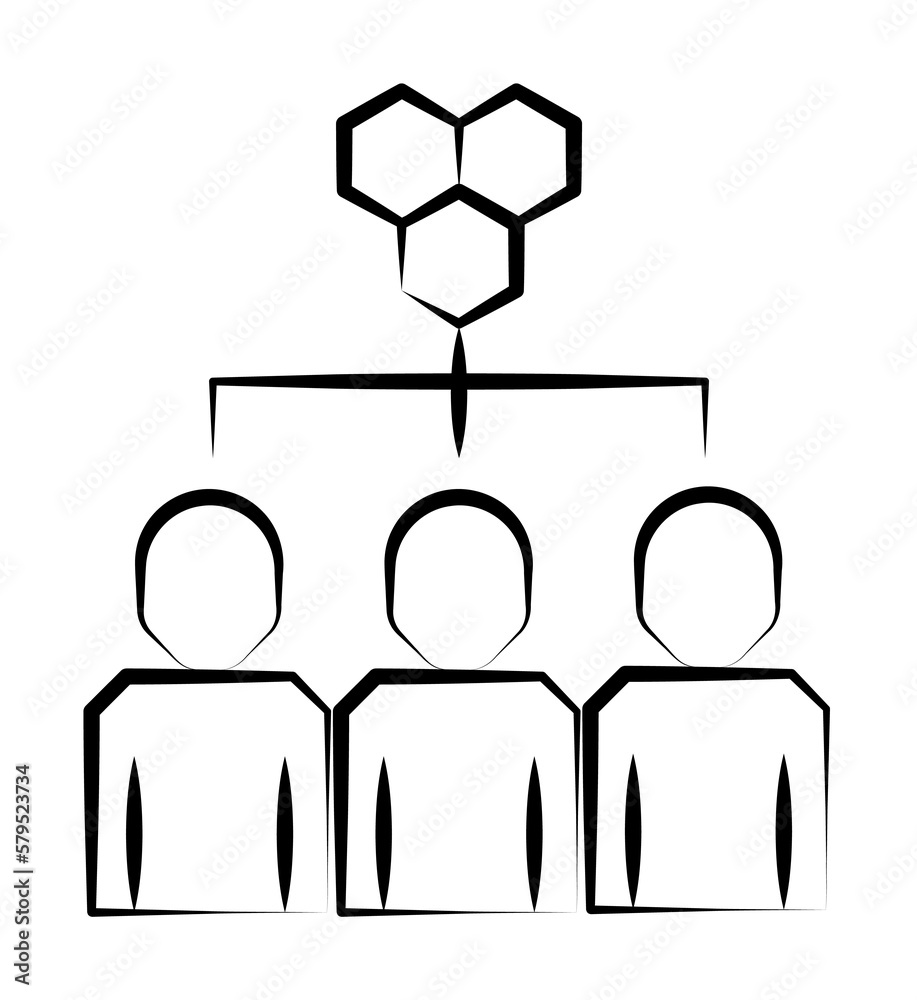 hive icon illustration design art